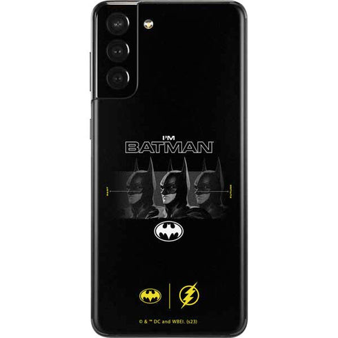 DC Comics The Flash Movie: I am Batman Past to Future Galaxy S21 Plus 5G Skin